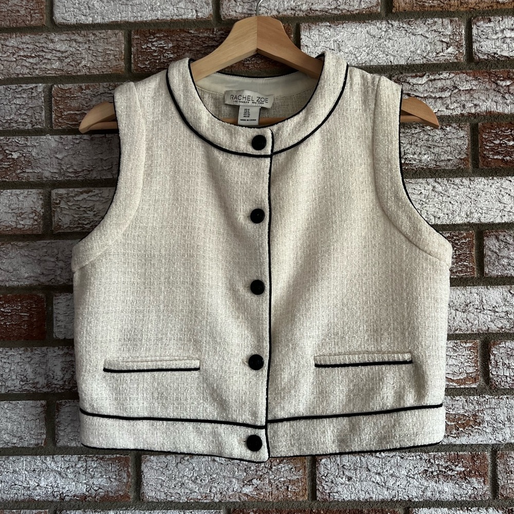 Ralph Lauren Beige Button-Up Vest